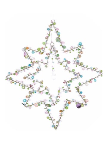 Overbeck and Friends Zawieszka dekoracyjna "Candy" ze wzorem - 33 x 30 cm