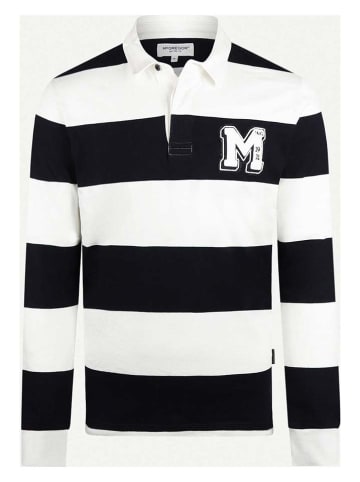 McGregor Poloshirt zwart/wit