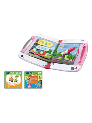 vtech MagiBook mit 2 Lernbüchern "v2" in Pink - ab 2 Jahren