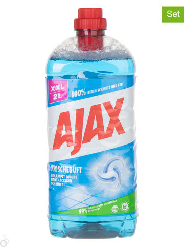 Ajax 6er-Set: Allzweckreiniger "Ajax Frischeduft", je 2 l