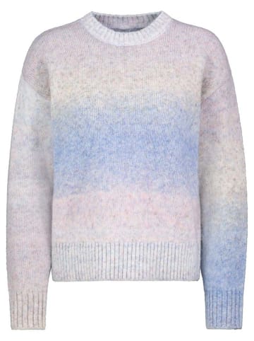 Fresh Made Pullover in Hellblau/ Rosa