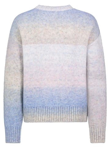Fresh Made Pullover in Hellblau/ Rosa