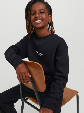 JACK & JONES Junior Sweatshirt in Schwarz