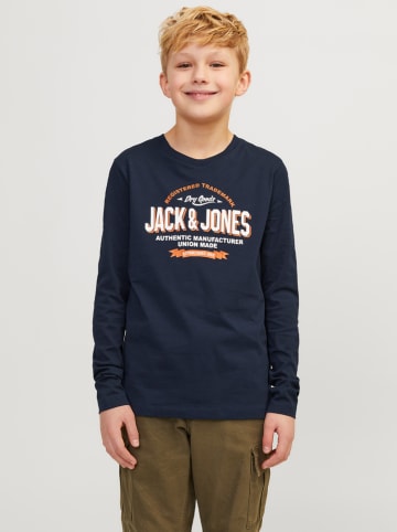JACK & JONES Junior Longsleeve in Dunkelblau