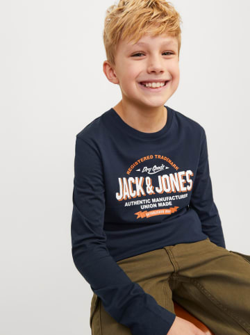 JACK & JONES Junior Longsleeve in Dunkelblau