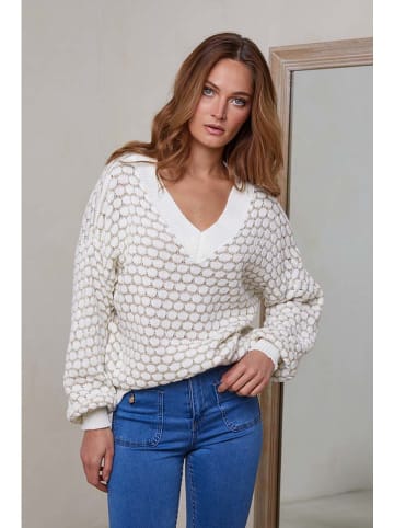 Joséfine Pullover "Beatsh" in Creme