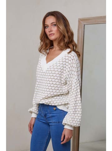Joséfine Pullover "Beatsh" in Creme