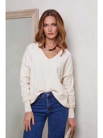 Joséfine Pullover "Josefine" in Creme