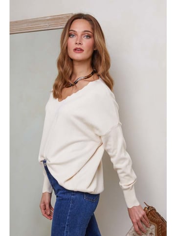 Joséfine Pullover "Josefine" in Creme