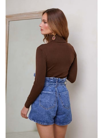 Joséfine Rollkragenpullover "Levine" in Braun