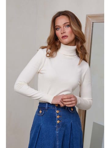 Joséfine Rollkragenpullover "Levine" in Creme