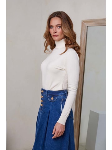 Joséfine Rollkragenpullover "Levine" in Creme