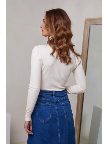 Joséfine Rollkragenpullover "Levine" in Creme