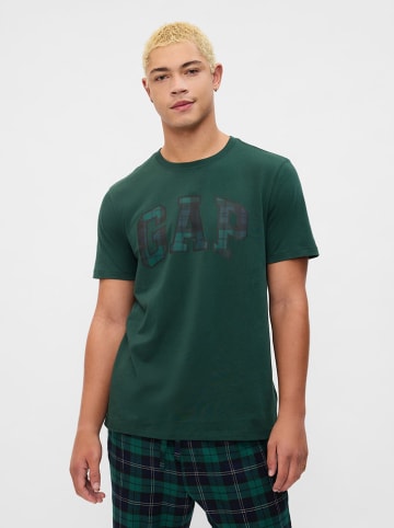 GAP Shirt in Dunkelgrün