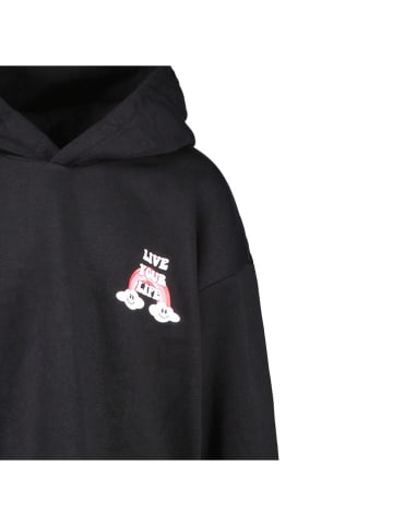 Cars Hoodie "Bianca" in Schwarz