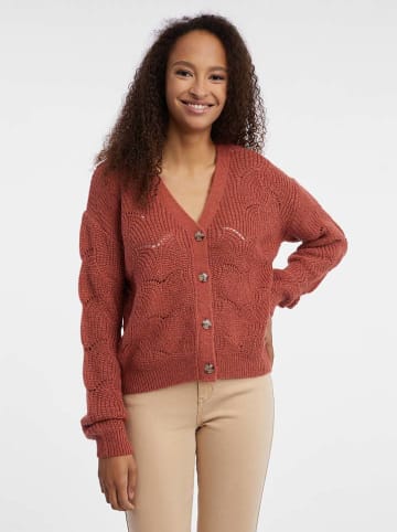 orsay Cardigan in Rotbraun