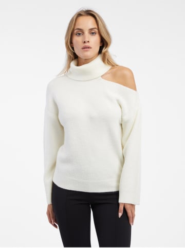 orsay Rollkragenpullover in Weiß