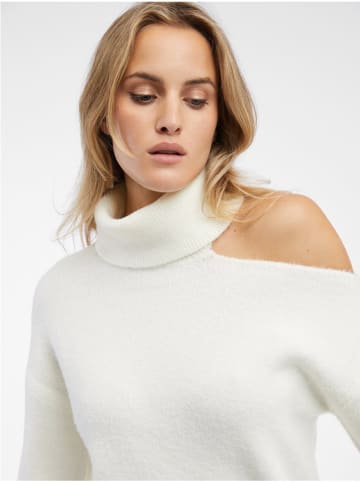 orsay Rollkragenpullover in Weiß