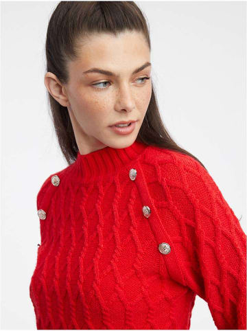 orsay Sweter w kolorze czerwonym