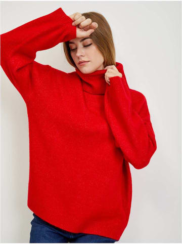 orsay Rollkragenpullover in Rot
