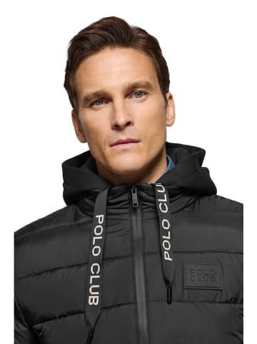 Polo Club Steppjacke in Schwarz