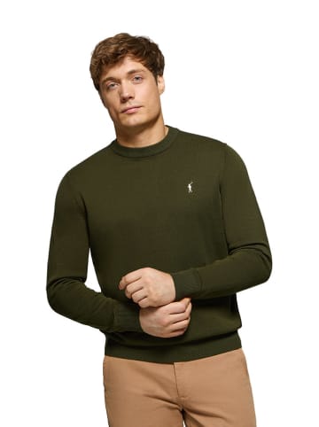 Polo Club Sweter w kolorze khaki