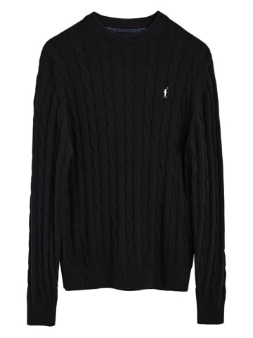 Polo Club Pullover in Schwarz