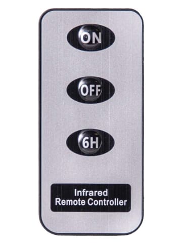 STAR Trading 2er-Set: LED-Wachskerze "Flamme Slim" in Weiß - (H)28,5 x Ø 2,1 cm