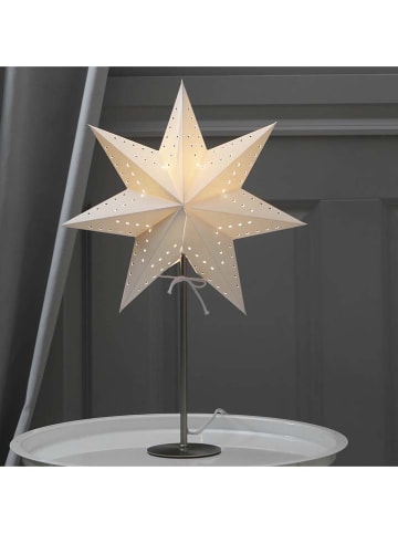 STAR Trading Standleuchte "Bobo" in Creme - (B)34 x (H)51 cm
