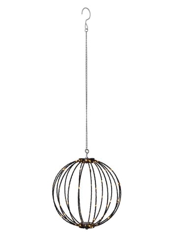 STAR Trading LED-Dekoleuchte "Mounty" in Schwarz - Ø 30 cm