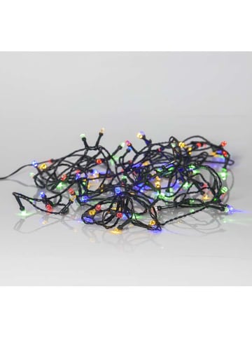 STAR Trading LED-Lichterkette ''Diamond Star Light'' in Bunt - (L)750 cm