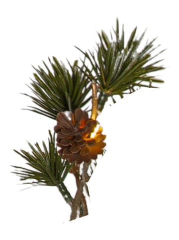STAR Trading Led-dennenguirlande "Larix" groen - (L)140 cm
