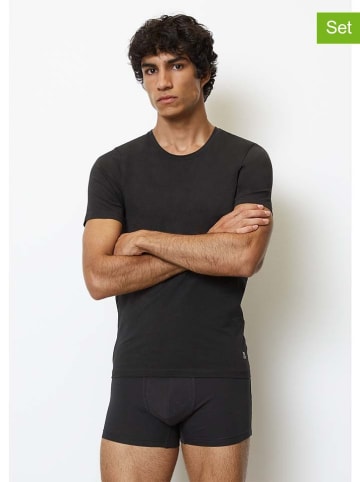 Marc O´Polo 2er-Set: Shirts in Schwarz