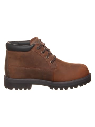 Skechers Leren boots "Sergeants - Thaxter" bruin