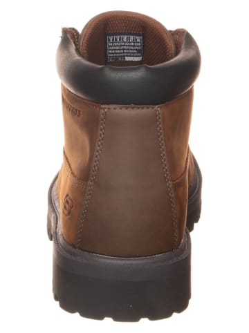 Skechers Leren boots "Sergeants - Thaxter" bruin