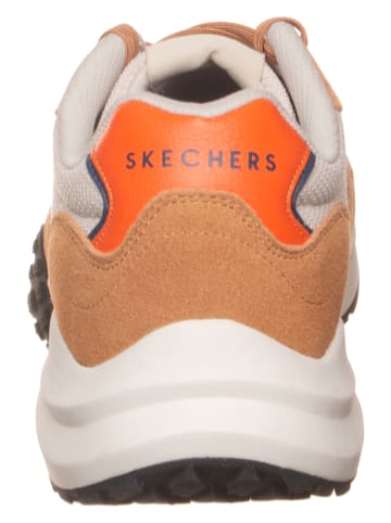 Skechers Leren sneakers "Frenzy" lichtbruin/crème