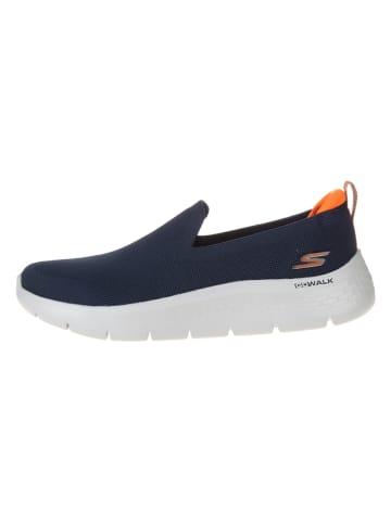 Skechers Slippersy "Go Walk Flex" w kolorze granatowym