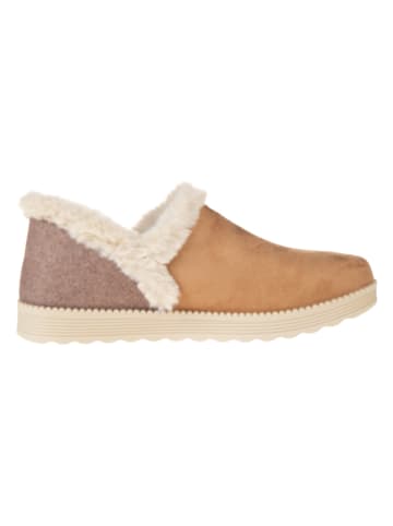 Skechers Slippersy "Arch Fit Dream" w kolorze jasnobrązowym