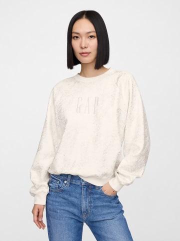 GAP Bluza w kolorze kremowym