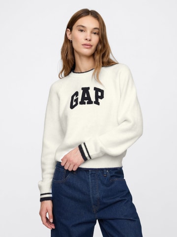 GAP Sweter w kolorze białym