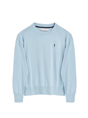 Polo Club Pullover in Hellblau