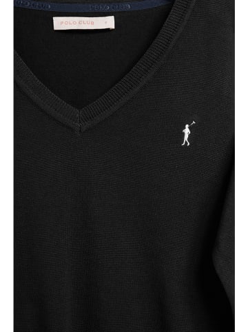 Polo Club Pullover in Schwarz