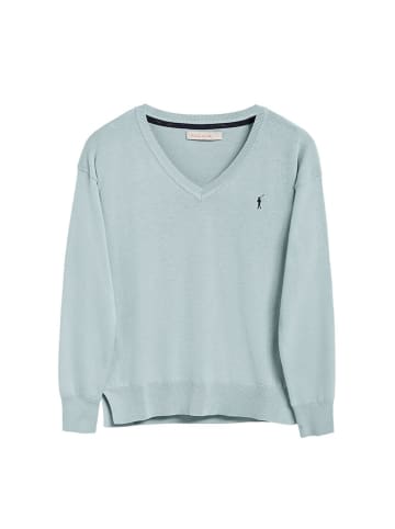 Polo Club Pullover in Hellblau