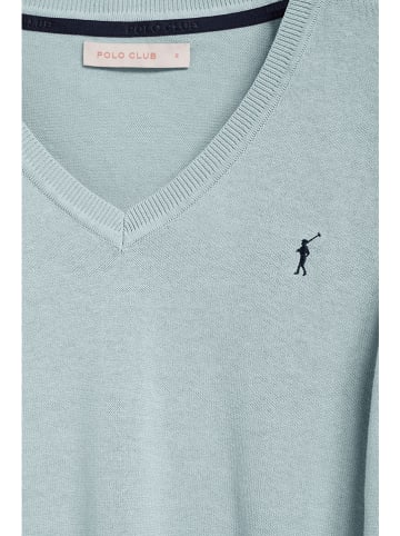 Polo Club Sweter w kolorze błękitnym