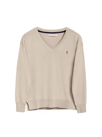 Polo Club Pullover in Sand