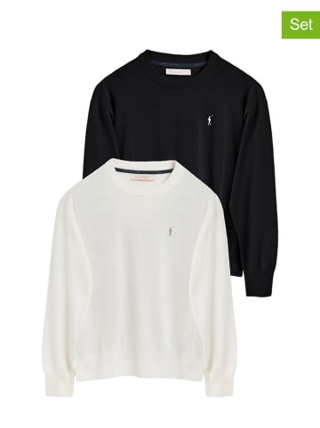 Polo Club 2-delige set: truien wit/zwart