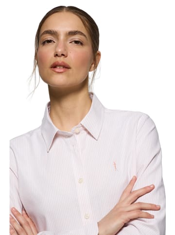 Polo Club Hemd - Regular fit - in Rosé/ Weiß