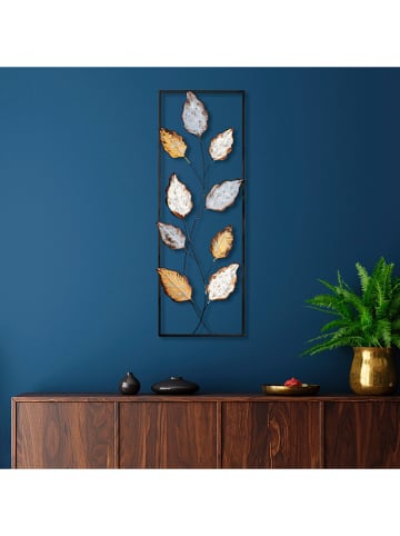 ABERTO DESIGN Wandecoratie "Fagus 3" zwart/bruin