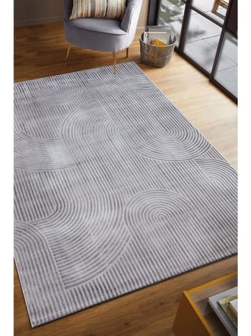 ABERTO DESIGN Kurzflor-Teppich in Grau