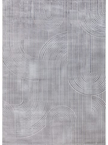ABERTO DESIGN Kurzflor-Teppich in Grau